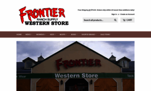Frontierwesternstore.com thumbnail