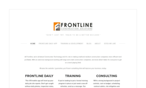 Frontlineconstructionsolutions.com thumbnail