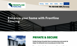 Frontlinefencing.co.nz thumbnail