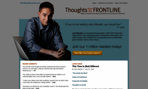 Frontlinethoughts.com thumbnail