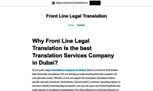 Frontlinetranslation.home.blog thumbnail