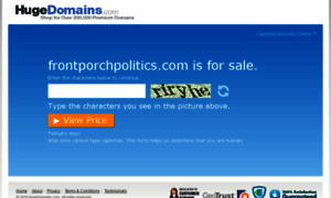 Frontporchpolitics.com thumbnail