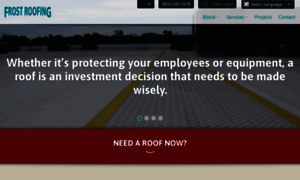 Frost-roofing.com thumbnail