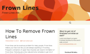 Frown-lines.com thumbnail