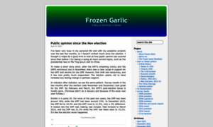 Frozengarlic.wordpress.com thumbnail