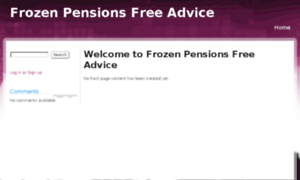 Frozenpensionsfreeadvice.drupalgardens.com thumbnail