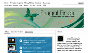 Frugal-finds.com thumbnail