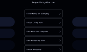 Frugal-living-tips.com thumbnail