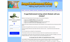 Frugal-retirement-living.com thumbnail