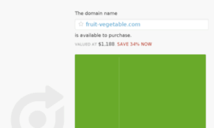 Fruit-vegetable.com thumbnail