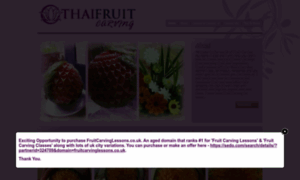 Fruitcarvinglessons.co.uk thumbnail