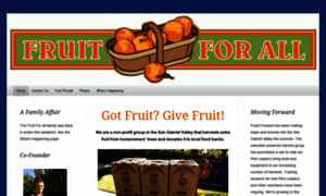 Fruitforallkids.com thumbnail