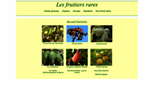 Fruitiers-rares.info thumbnail