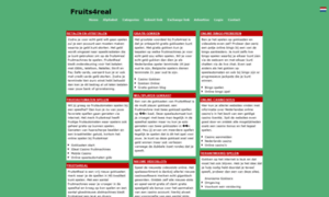 Fruits4real.jouwpagina.nl thumbnail