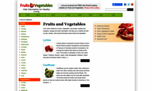 Fruitsnvegetables.com thumbnail