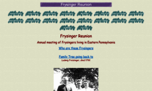 Frysingerreunion.org thumbnail