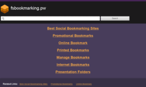 Fsbookmarking.pw thumbnail