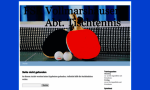 Fsk-vollmarshausen-tischtennis.de thumbnail