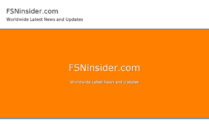 Fsninsider.com thumbnail