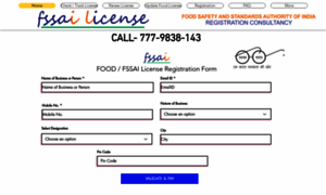 Fssairegistration.com thumbnail
