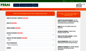 Fssairegistration.org thumbnail
