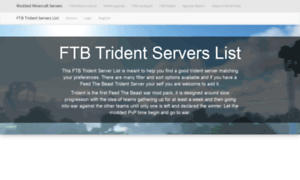 Ftb-trident-servers.com thumbnail