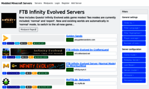 Ftbinfinityevolved.serversox.com thumbnail
