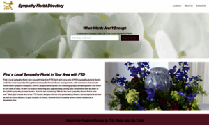 Ftdsympathyflorists.com thumbnail