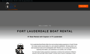 Ftlauderdaleboatrental.com thumbnail