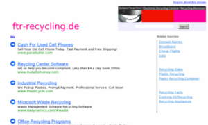 Ftr-recycling.de thumbnail