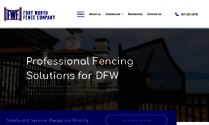 Ftworthfencecompany.com thumbnail