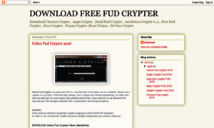 Fudcryptr.blogspot.com thumbnail