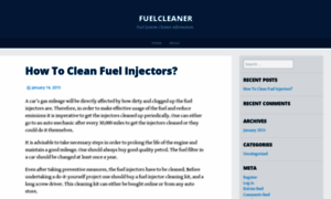 Fuelcleaner.wordpress.com thumbnail