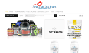 Fuelforthebody.co.uk thumbnail