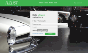 Fuelist.herokuapp.com thumbnail