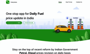 Fuelpriceinindia.com thumbnail