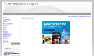 Fuerwenigkohle-shop.de thumbnail