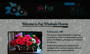 Fujiwholesaleflowers.com thumbnail