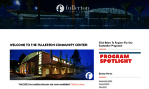 Fullertoncommunitycenter.com thumbnail