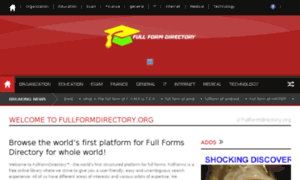 Fullformdirectory.org thumbnail