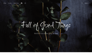 Fullofgoodthings.com thumbnail