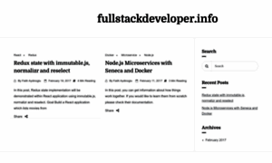 Fullstackdeveloper.info thumbnail