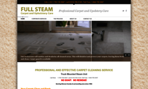 Fullsteamcarpetcare.com thumbnail