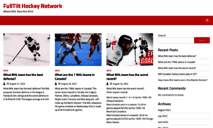 Fulltilthockeynetwork.com thumbnail