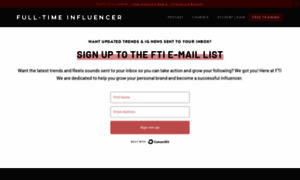 Fulltimeinfluencer.co thumbnail