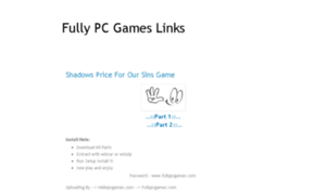 Fullypcgamesdownloadlinks.blogspot.com thumbnail