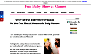 Fun-babyshower-games.com thumbnail