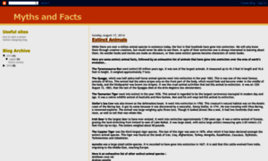 Fun-myths-and-facts.blogspot.com.au thumbnail