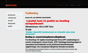 Funbowling.ee thumbnail