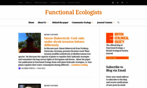 Functionalecologists.com thumbnail